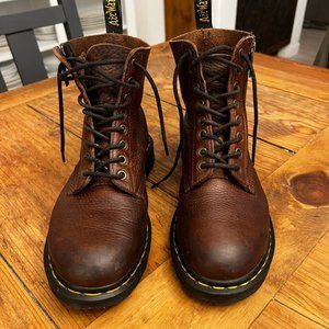 Dr.Martens  Brown Pebble Pascal w/Side Zipper